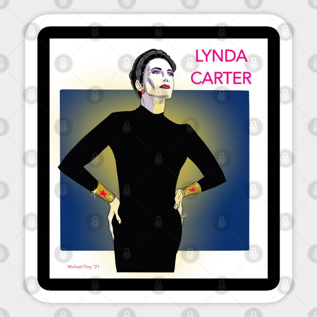 Lynda Sticker by MichaelFitzTroyT